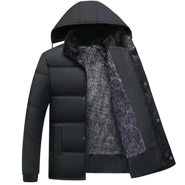 Куртка с хлопчатобумажной подкладкой для сохранения тепла зимой